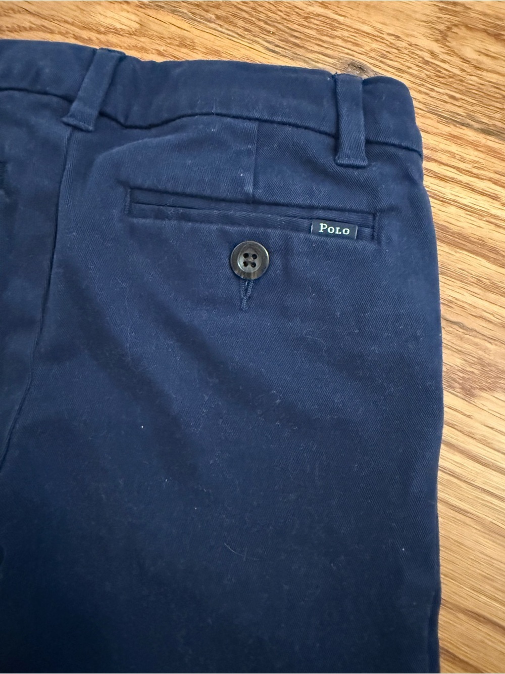 Polo Ralph Lauren Toddler Boy Navy Chino Pants size 4/4T - Picture 3 of 9